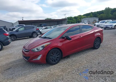 2016 Hyundai Elantra Se из США, поврежденный, VIN 5NPDH4AE6GH770082